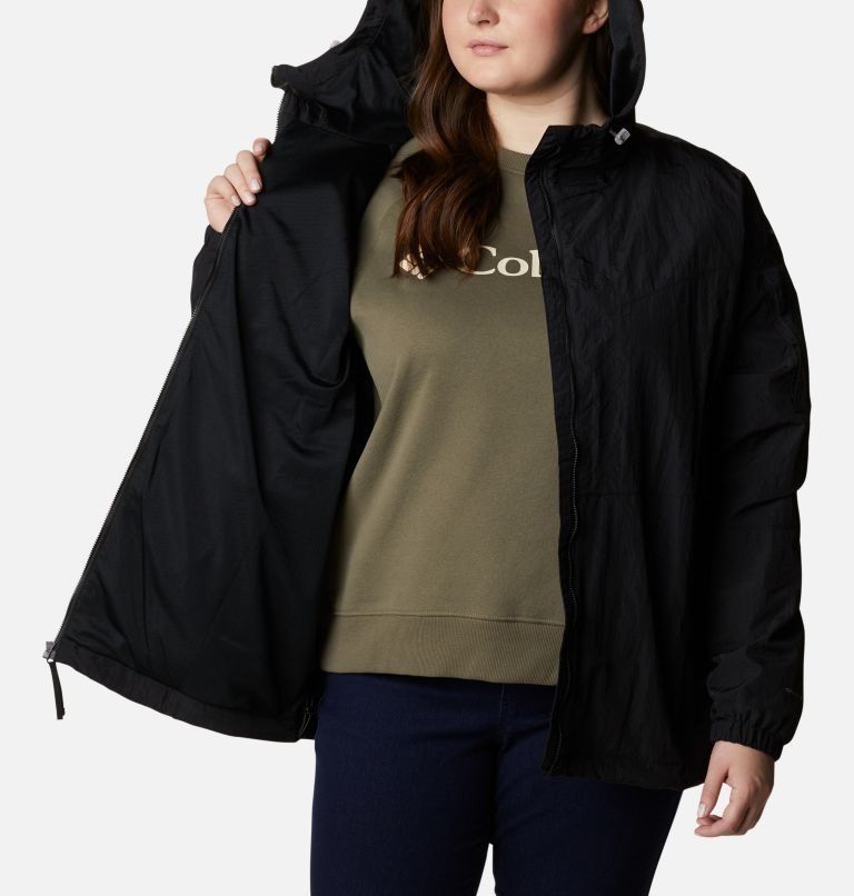 Jacheta Columbia Wallowa Park Captusite Dama Negrii | Plus Size EJQ0MSAZ7